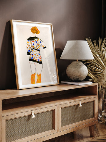 Egon Schiele Art N3 - Art Print