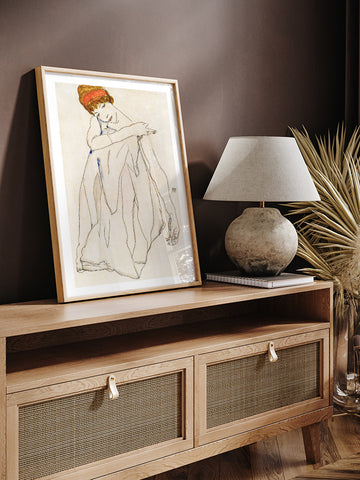 Egon Schiele Art N4 - Art Print
