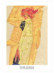 Egon Schiele Gerti Poster - Giclée Baskı