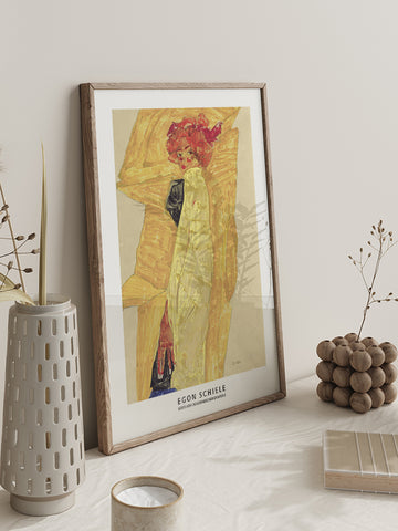 Egon Schiele Gerti - Art Print