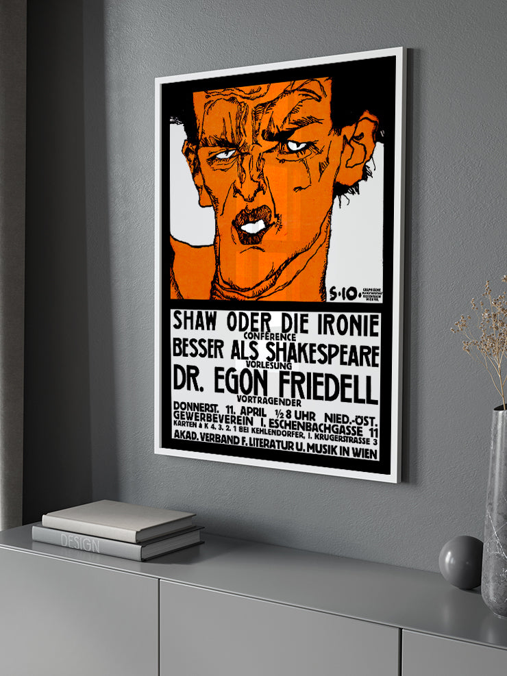 Egon Schiele Afiş N3 - Art Print  Poster