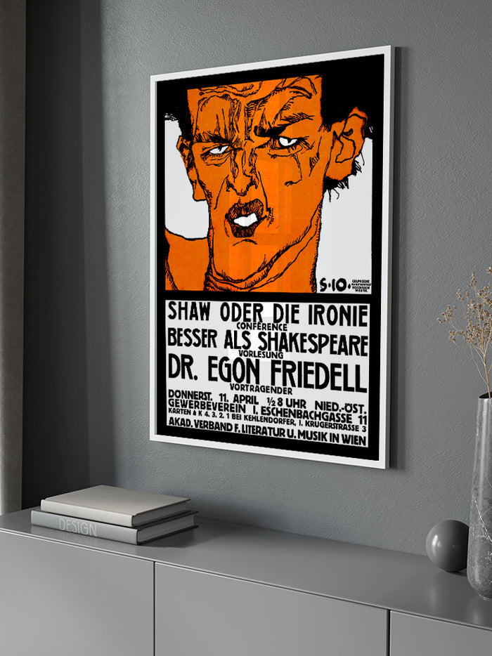 Egon Schiele Afiş N3 - Art Print  Poster
