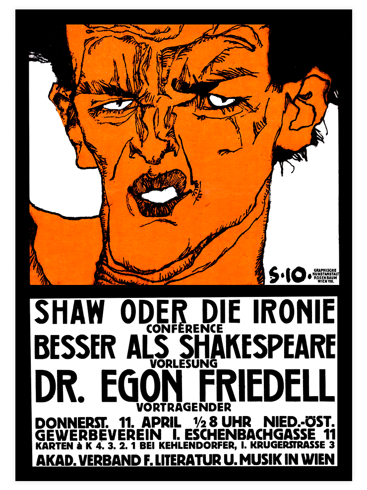 Egon Schiele Afiş N3 - Art Print