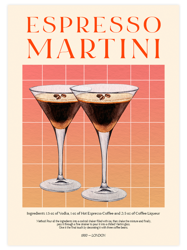 Espresso Martini - Art Print