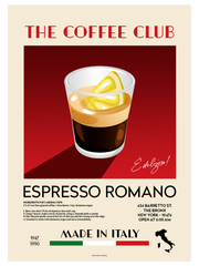 The Coffee Club Espresso - Fine Art Poster