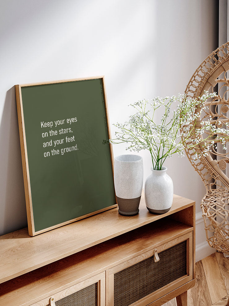 Eyes On Stars - Art Print Ürün ikincil görseli