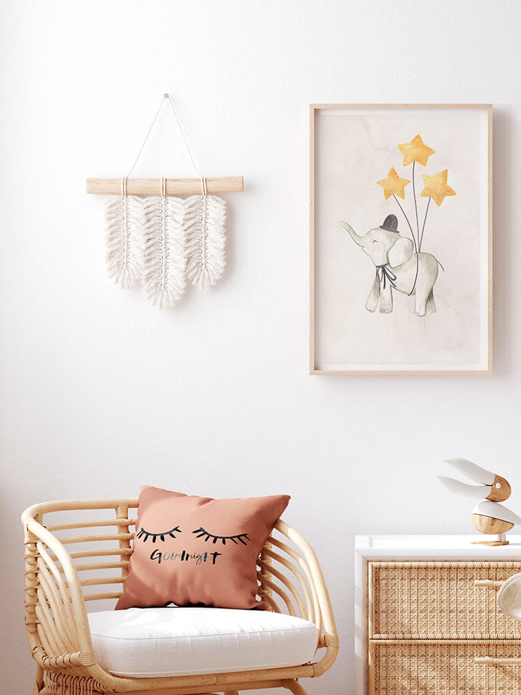 Yıldız Fil N2 - Art Print Ürün ikincil görseli