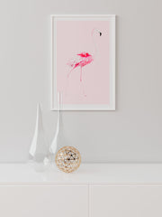 Flamingo N2 - Fine Art Poster