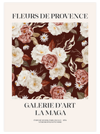 Fleurs De Provence N2 Afiş - Art Print