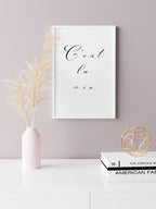 C'est La Vie - Art Print