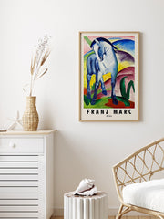Franz Marc Blue Horse - Fine Art Poster