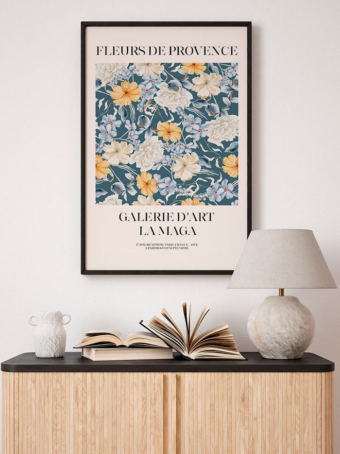 Fleurs De Provence Afiş - Art Print  Poster
