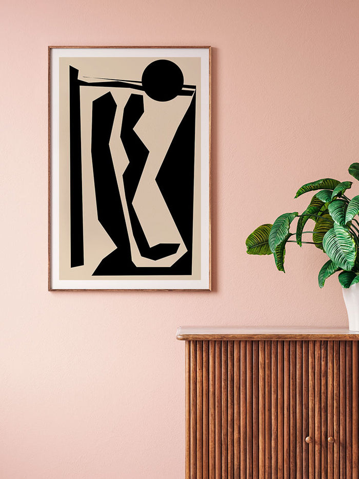 Shapes - Art Print  Poster