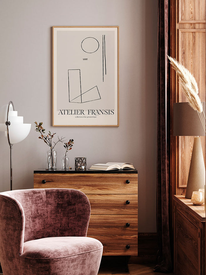 Atelier D'art N2 - Art Print  Poster