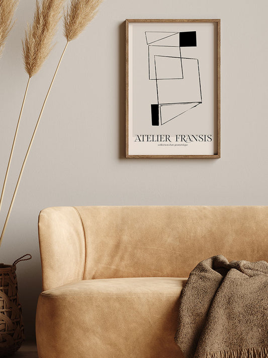 Atelier D'art N3 Poster - Giclée Baskı