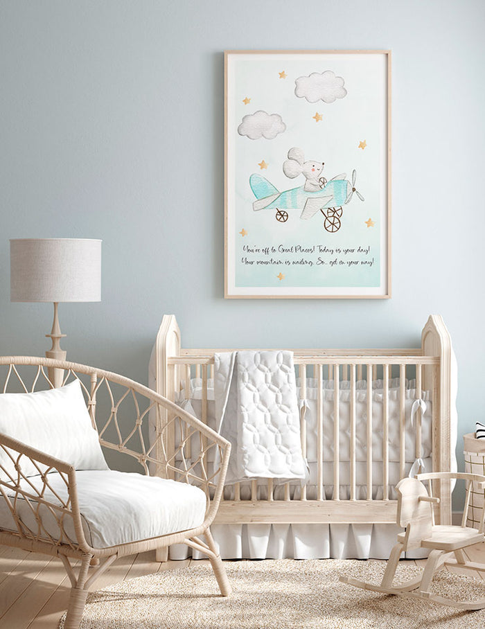 Get On Your Way - Art Print  Poster
