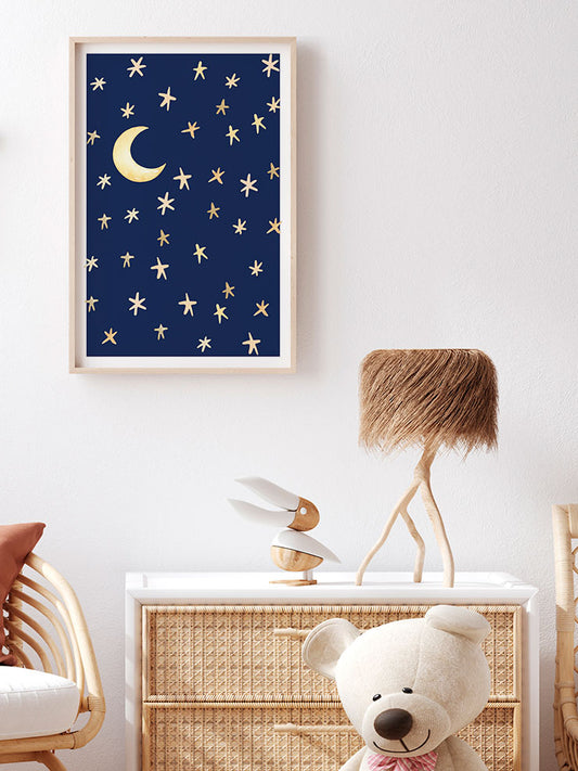 Yıldızlar - Art Print