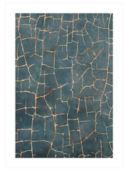 Gold Veins N1 - Fine Art Poster