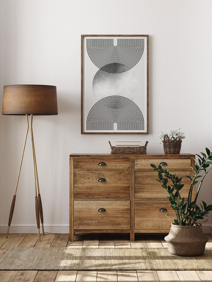 Geometrik N3 - Art Print  Poster