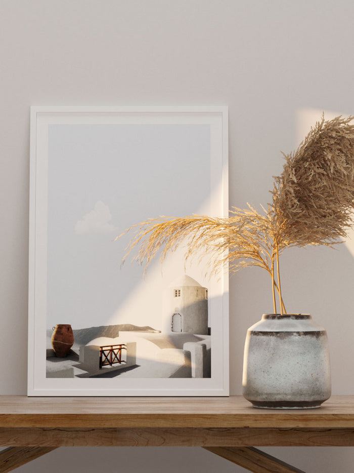 Santorini N1 - Art Print  Poster