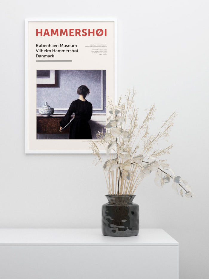 Hammershoi Afiş - Art Print  Poster