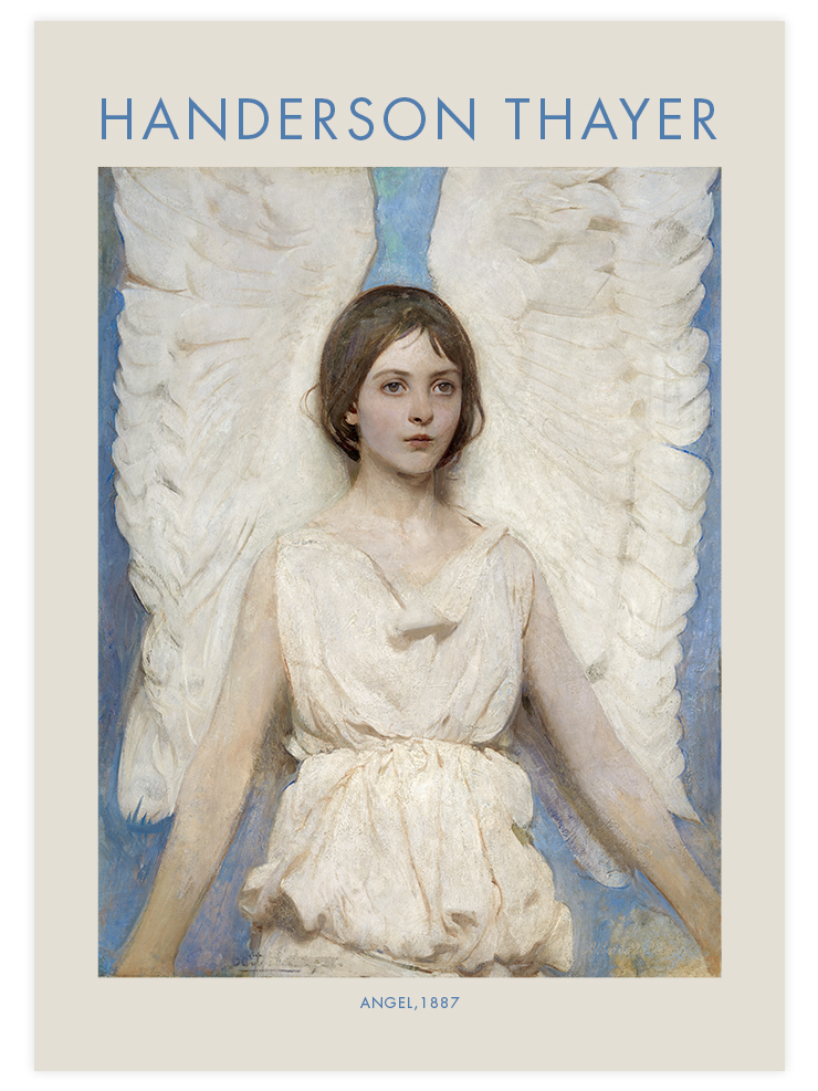 Handerson Thayer Angel - Art Print