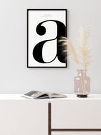 Harf Kişiye Özel - Art Print