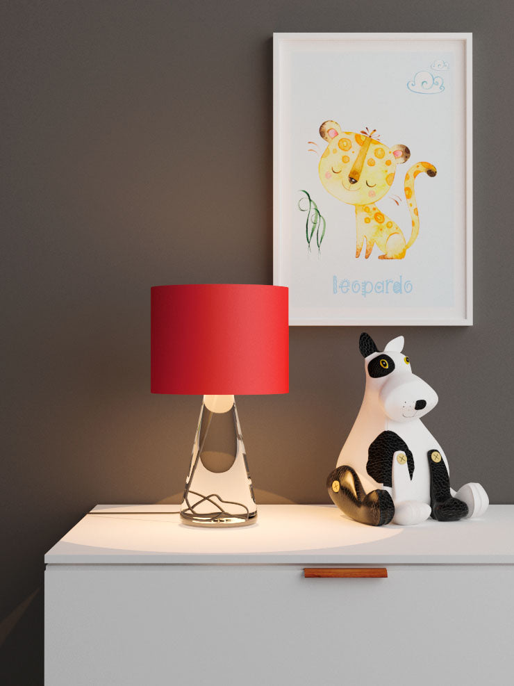 Sarı Leopar - Art Print