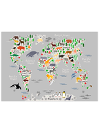 Hayvanlar Alemi - Art Print