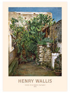 Henry Wallis Corner of an Eastern Courtyard - Art Print