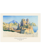 Friedrich Hessemer Vision of an Islamic City - Art Print