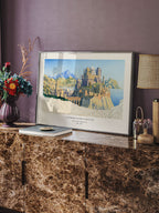 Friedrich Hessemer Vision of an Islamic City - Art Print