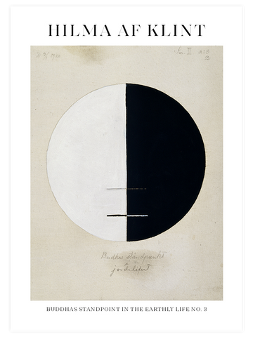 Hilma Af Klint Buddhas Standpoint in the Earthly Life No.3 - Art Print