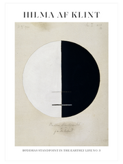 Hilma Af Klint Buddhas Standpoint in the Earthly Life No.3 Poster - Giclée Baskı
