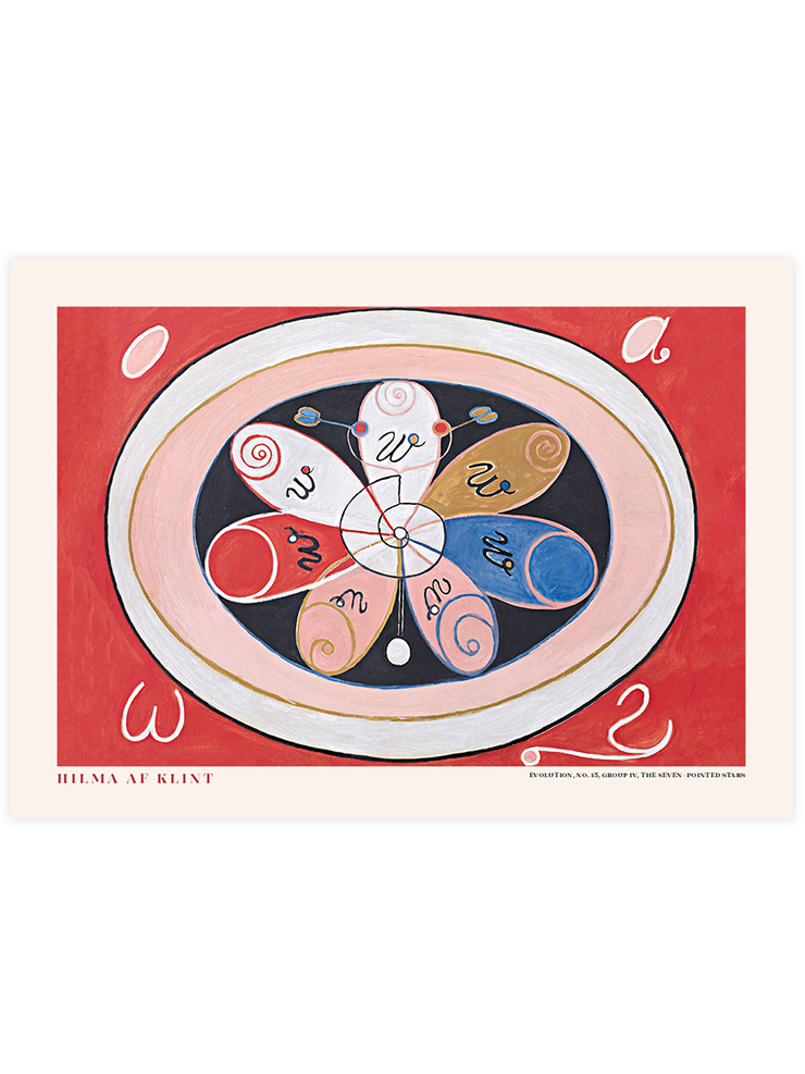 Hilma Af Klint Evolution No.15 - Art Print Ürün ana görseli