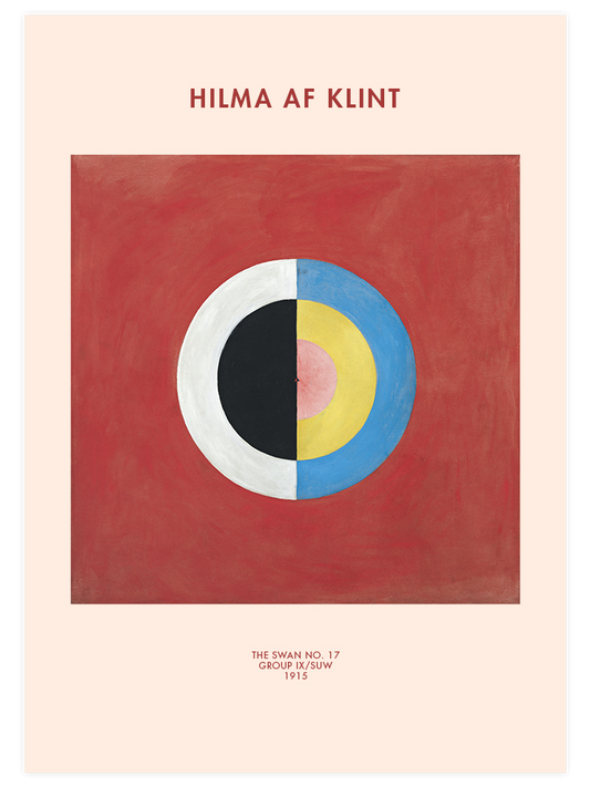 Hilma Af Klint The Swan No. 17 - Fine Art Poster