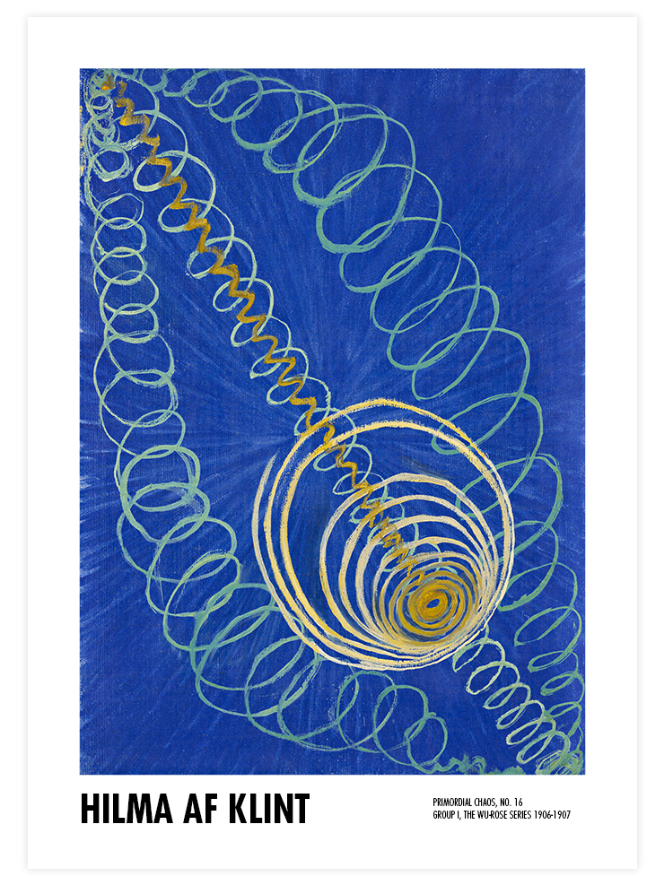 Hilma Af Klint Primordial Chaos No.16 - Art Print