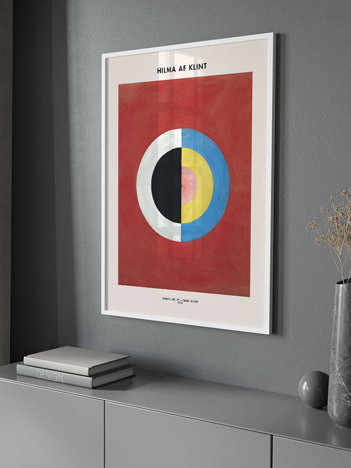 Hilma Af Klint Svanen No.17 - Art Print  Poster