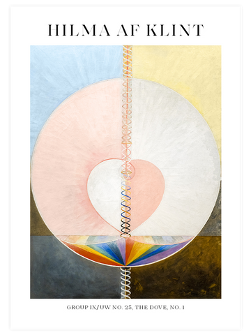 Hilma Af Klint Dove No.1 - Art Print