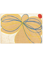 Hilma Af Klint The Seven Pointed Star No1 - Art Print