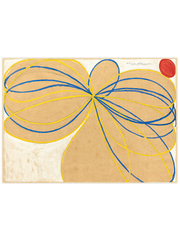 Hilma Af Klint The Seven Pointed Star No1 - Fine Art Poster