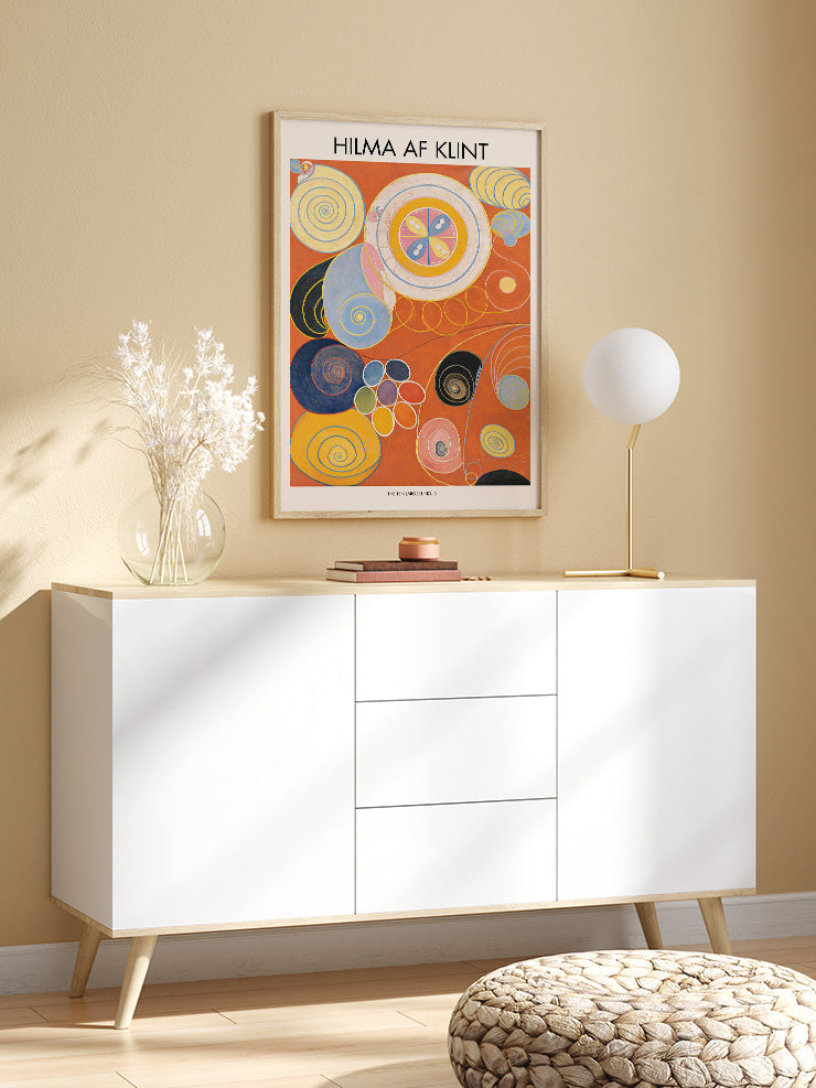 Hilma Af Klint The Ten Largest No3 - Art Print