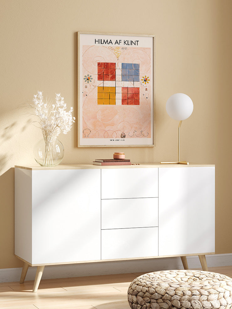 Hilma Af Klint The Ten Largest N10 - Art Print Ürün ikincil görseli