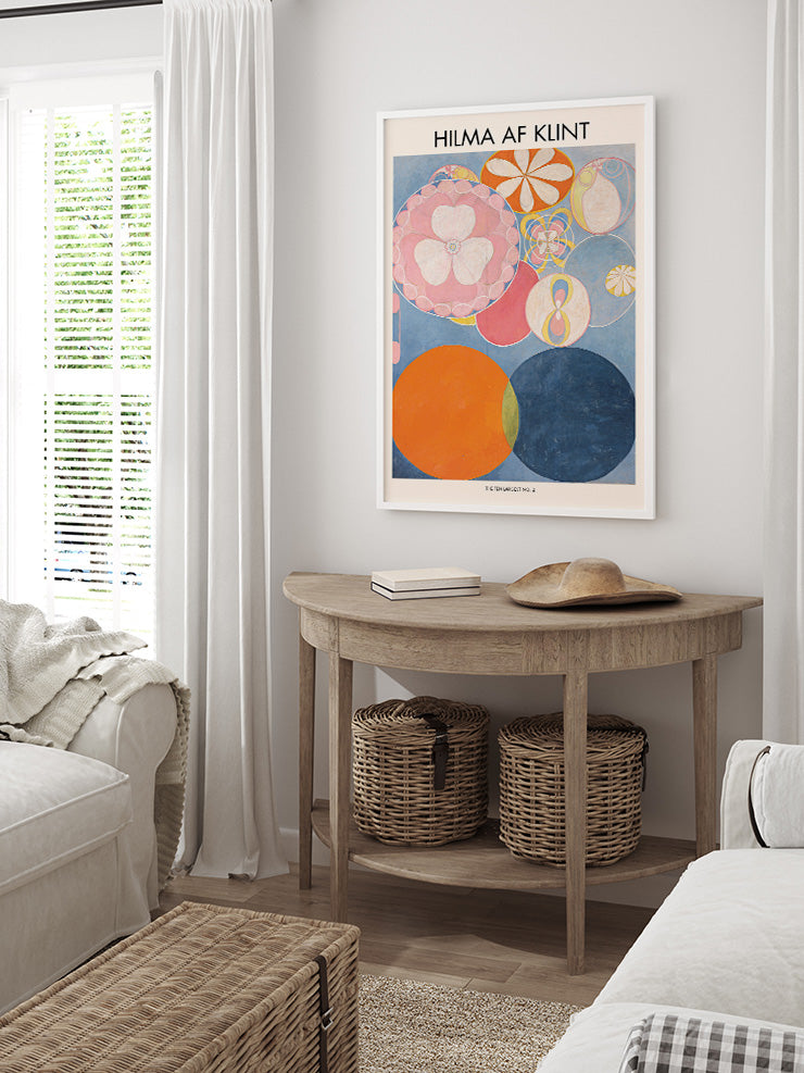 Hilma Af Klint The Ten Largest No2 - Art Print Ürün ikincil görseli