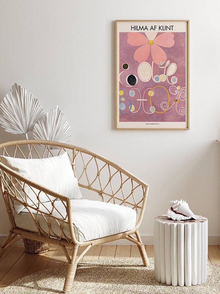 Hilma Af Klint The Ten Largest No5 - Art Print  Poster