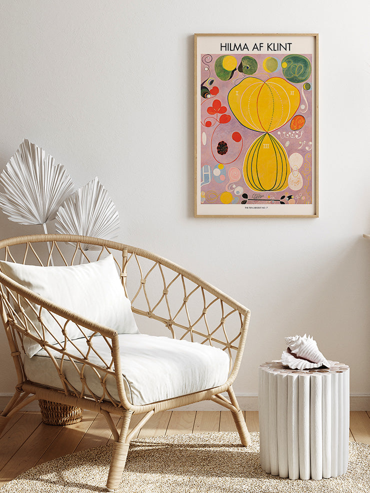 Hilma Af Klint The Ten Largest No7 - Art Print Ürün ikincil görseli