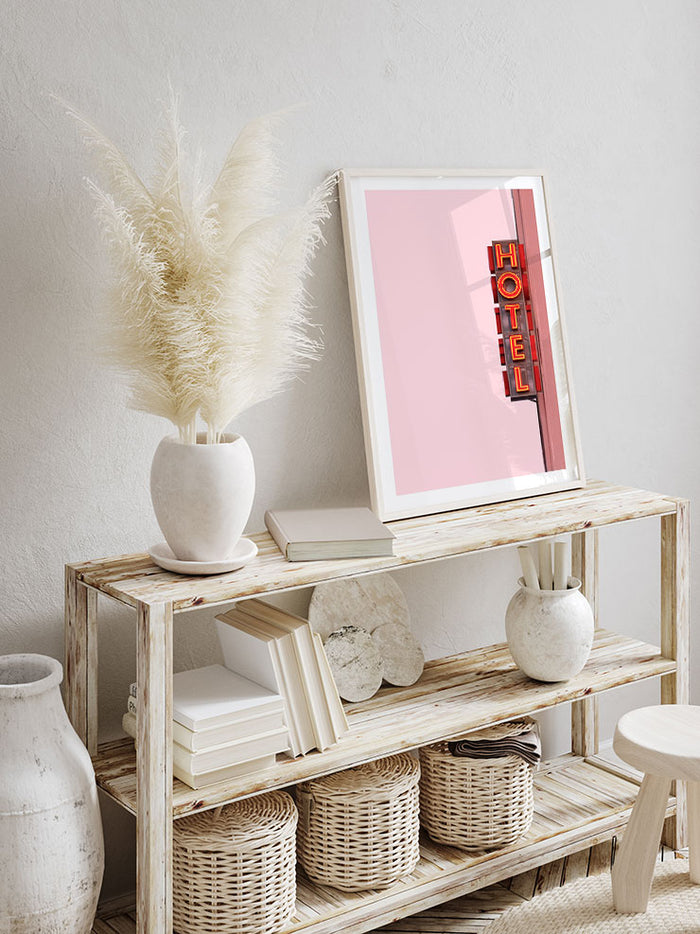 Hotel - Art Print  Poster