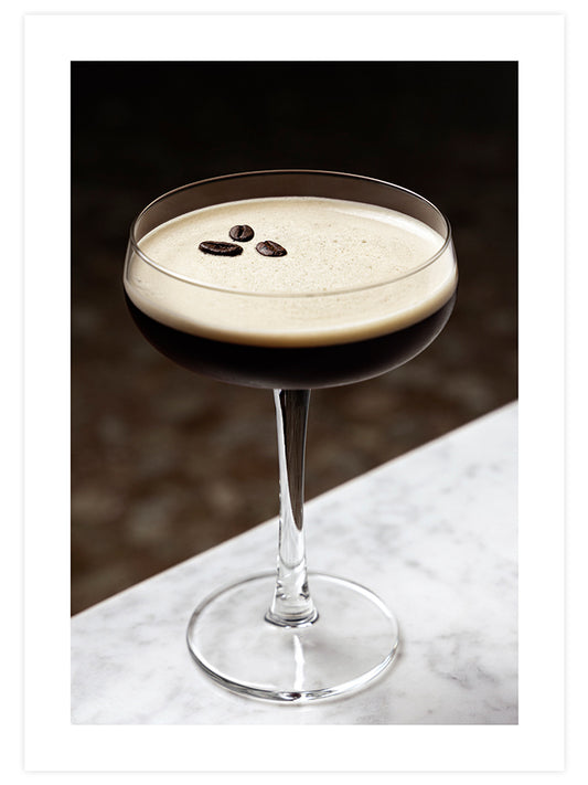 Chocolate & Espresso Martini Poster - Giclée Baskı Seti