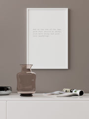 End Of The Day - Fine Art Poster