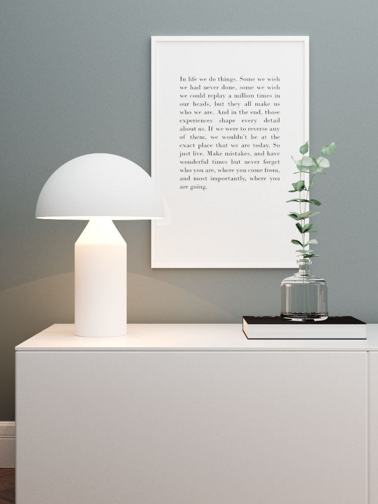 Just Live - Art Print